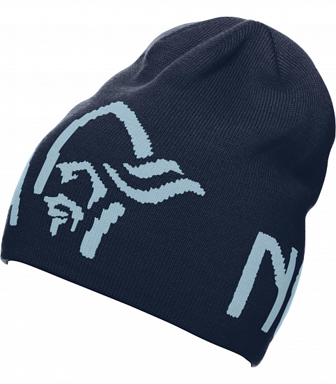 Шапка Norrona /29 logo Indigo Night - Фото 1 большая