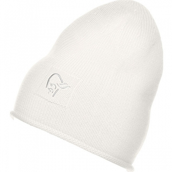 Шапка Norrona /29 Roll Edge Snowdrop - Фото 1 большая