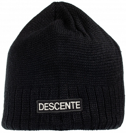 Шапка мужская Descente Resort Black - Фото 3 большая