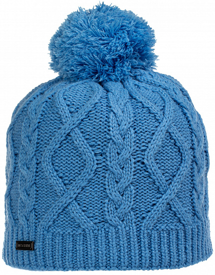 Шапка женская Descente Snow Azure Blue - Фото 2 большая