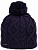 Шапка женская Descente Snow Dark Night - Фото 2 малая