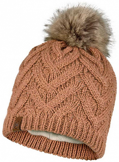 Шапка Buff Knitted & Fleece Hat Caryn Rosewood - Фото 1 большая