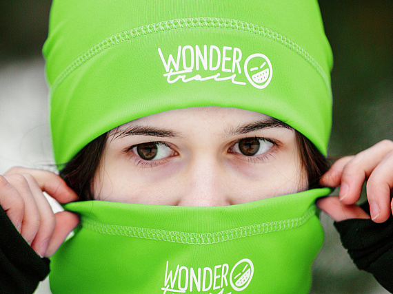 Шапка Wonder Trail Premium Green Neon - Фото 5 большая
