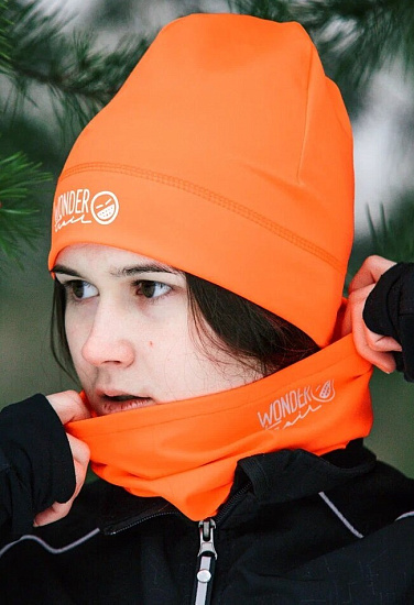 Шапка Wonder Trail Premium Orange Neon - Фото 3 большая