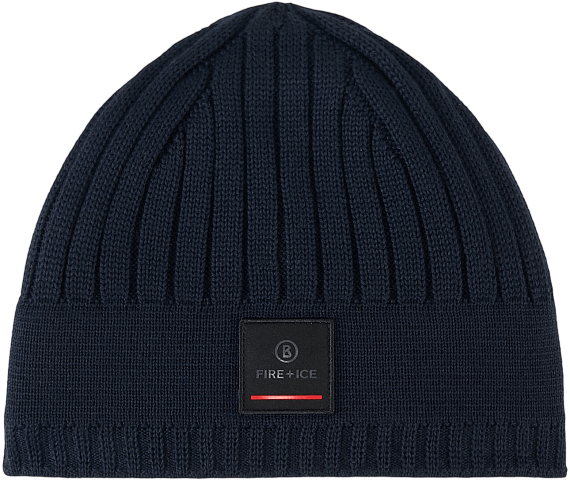 Шапка мужская Bogner Fire+Ice Eastan Deepest Navy - Фото 1 большая