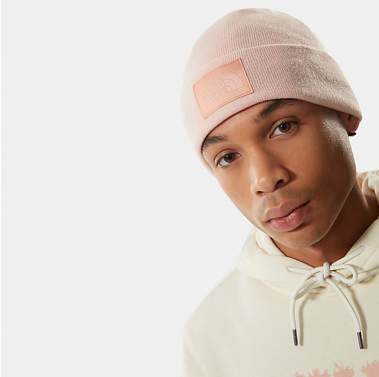 Шапка The North Face Dock Worker Recycled Evening Sand Pink - Фото 3 большая
