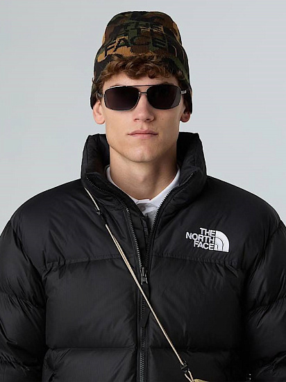 Шапка The North Face Reversible Highline TNF Black/TNF Camo Print/TNF Black - Фото 3 большая