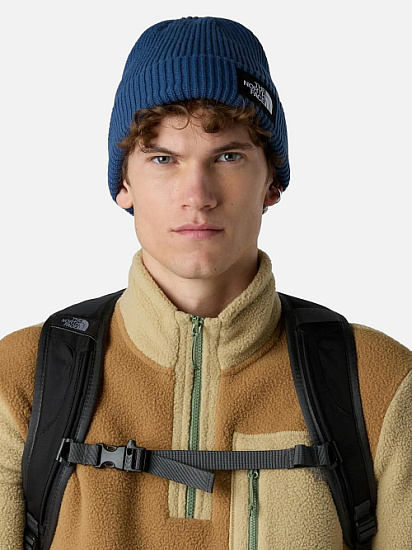 Шапка The North Face Salty Lined Shady Blue - Фото 3 большая