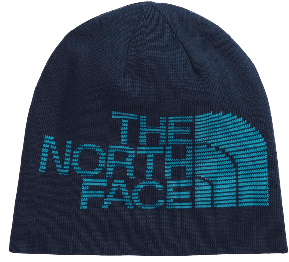 Шапка The North Face Reversible Highline Summit Navy/Dusk Blue - Фото 1 большая