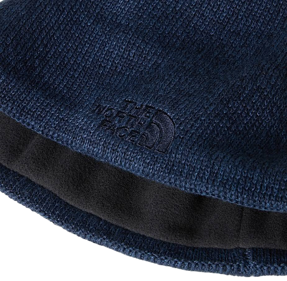 Шапка The North Face Jim Shady Blue Heather - Фото 2 большая