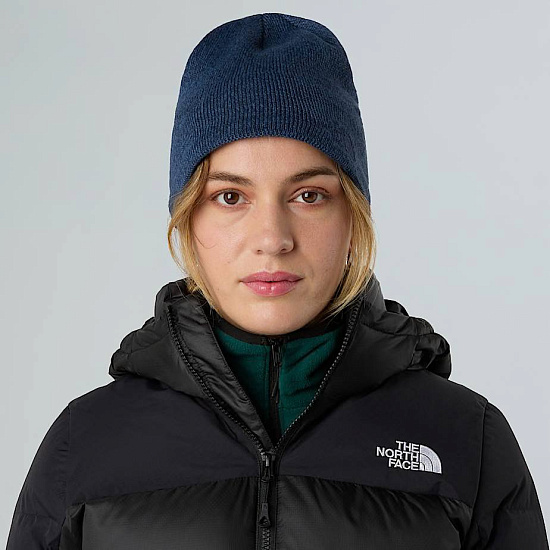 Шапка The North Face Jim Shady Blue Heather - Фото 4 большая