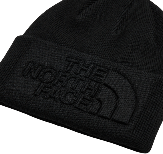 Шапка The North Face Urban Embossed Tnf Black - Фото 2 большая