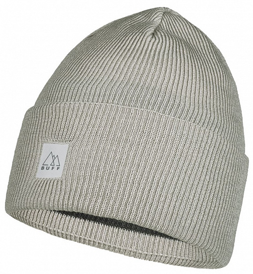 Шапка Buff Crossknit Sold Light Grey - Фото 1 большая