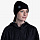 Шапка Buff Crossknit Solid Black - Фото 8 малая
