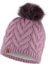 Шапка Buff Knitted & Fleece Band Caryn Rosé