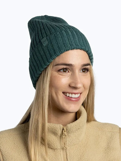 Шапка Buff Knitted Norval Green - Фото 4 большая