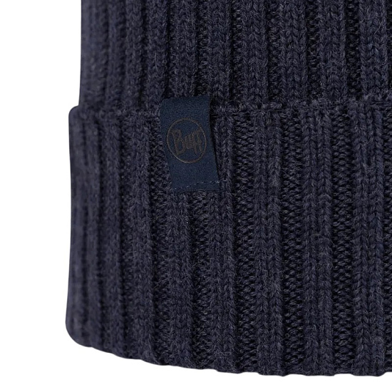 Шапка Buff Knitted Norval Night Blue - Фото 2 большая