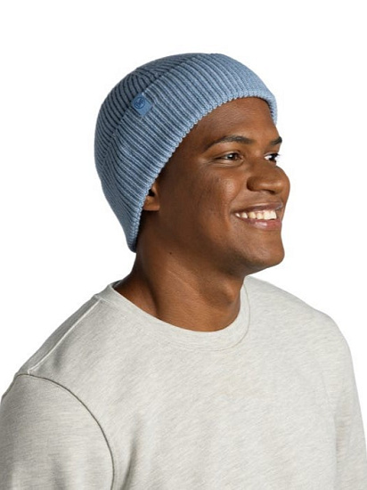 Шапка Buff Knitted Merix Lake Blue - Фото 3 большая