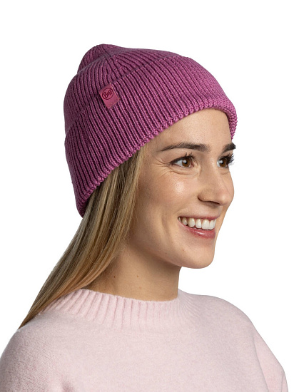 Шапка Buff Knitted Merix Orchid - Фото 3 большая
