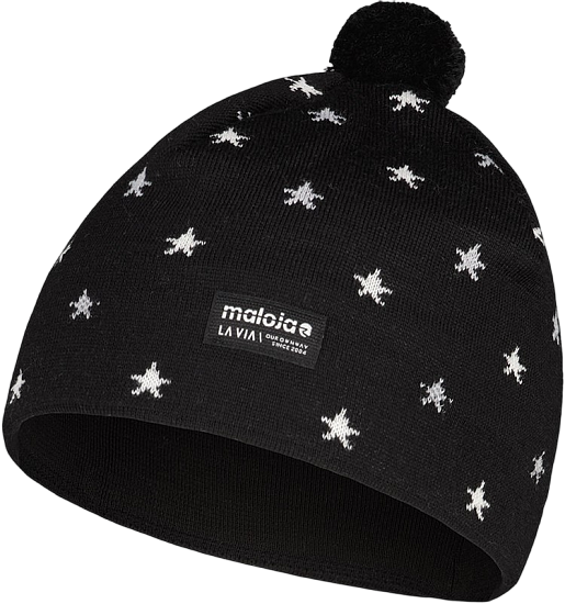 Шапка Maloja GoldeckM Deep Black - Фото 1 большая