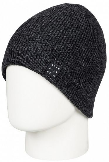 Шапка мужская Quiksilver Snowly Black Heather - Фото 1 большая