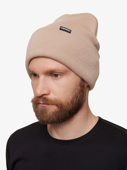 Шапка Bask Watch Cap Бежевый - Фото 2 большая