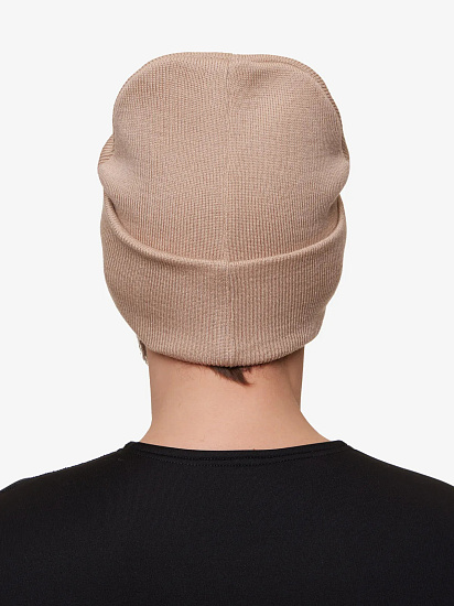 Шапка Bask Watch Cap Бежевый - Фото 4 большая