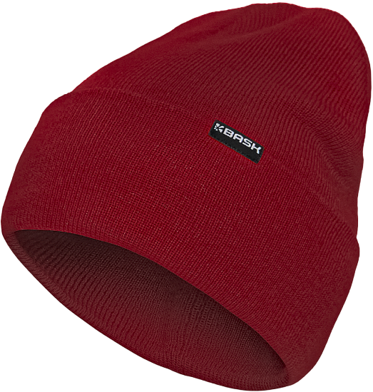 Шапка Bask Watch Cap Тёмно-красный - Фото 1 большая