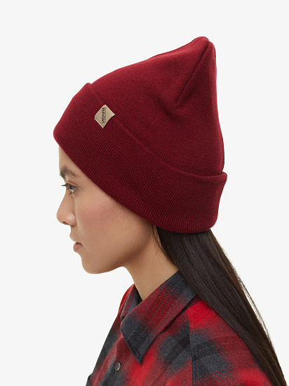 Шапка Bask Watch Cap Тёмно-красный - Фото 3 большая