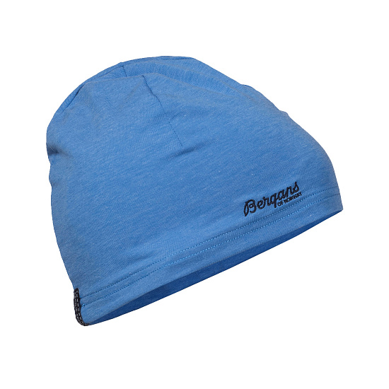 Шапка женская Bergans Cecilie Summer CloudBlue Mel/Navy - Фото 3 большая