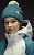Шапка женская Phenix Mix Pompon Knit TQBL - Фото 6 малая