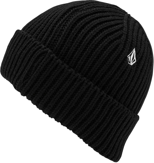 Шапка мужская Volcom Roller Black - Фото 2 большая