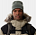 Шапка The North Face Bones Recycled Laurel Wreath Green - Фото 3 малая