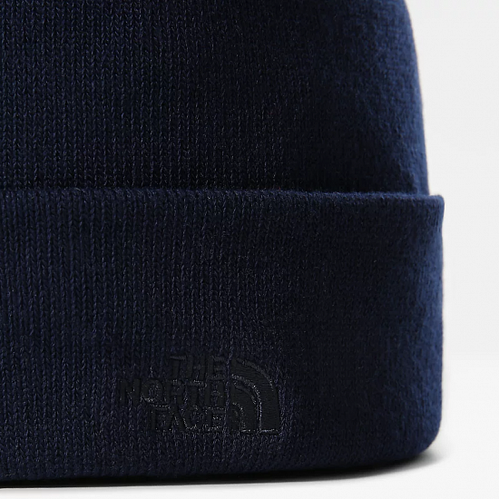 Шапка The North Face Norm Shallow TNF Navy - Фото 2 большая