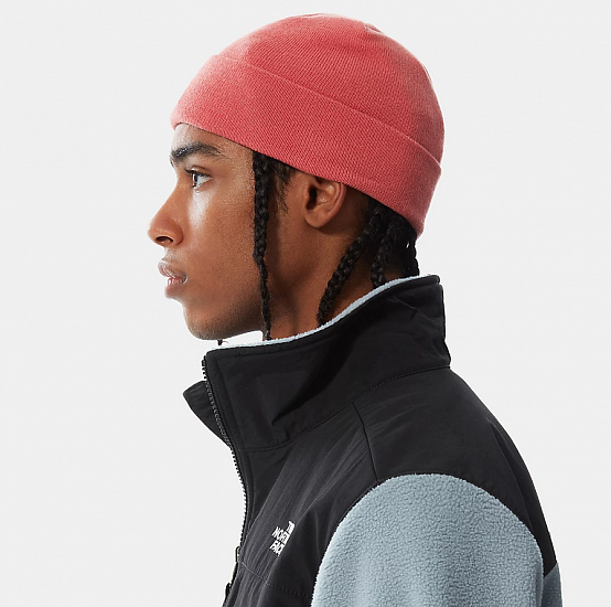 Шапка The North Face Norm Shallow Faded Rose - Фото 4 большая