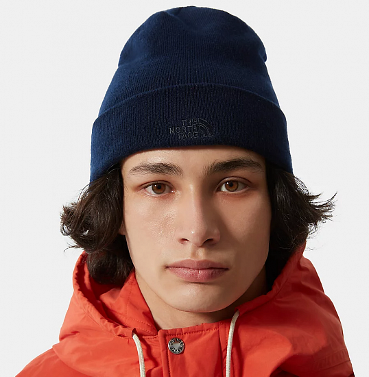 Шапка The North Face Norm TNF Navy - Фото 3 большая