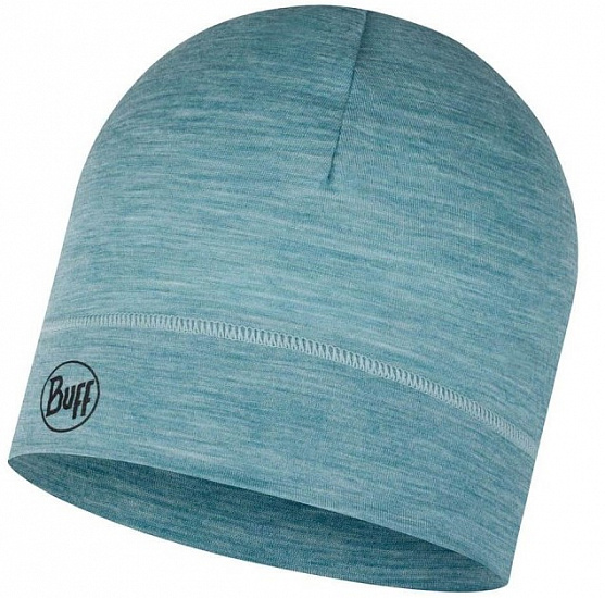 Шапка Buff LW Merino Wool Hat Solid Pool - Фото 1 большая