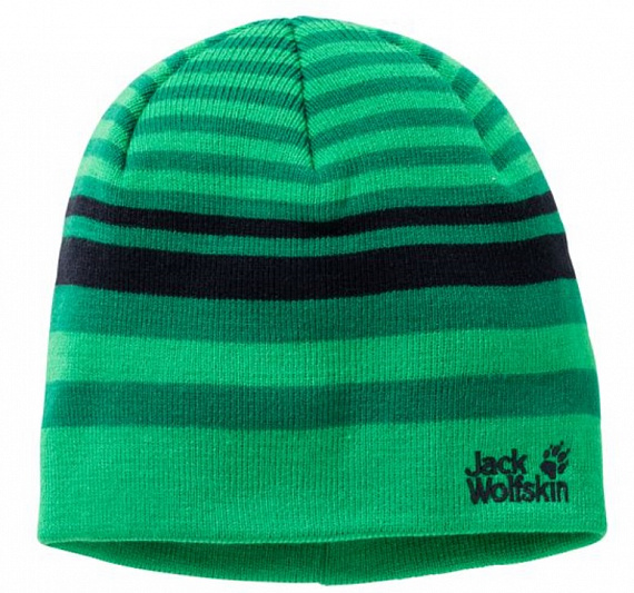 Шапка детская Jack Wolfskin Cross Knit Evergreen - Фото 1 большая