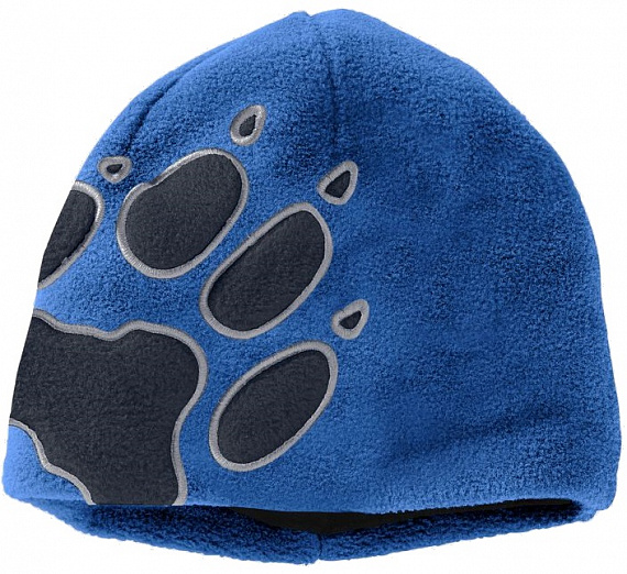 Шапка детская Jack Wolfskin Front Paw Coastal Blue - Фото 1 большая