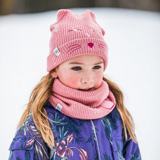 Шапка детская Buff Knitted Funn Cat Sweet - Фото 2 большая
