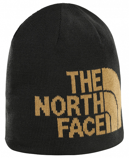 Шапка The North Face Highline Tnf Black/British Khaki - Фото 1 большая