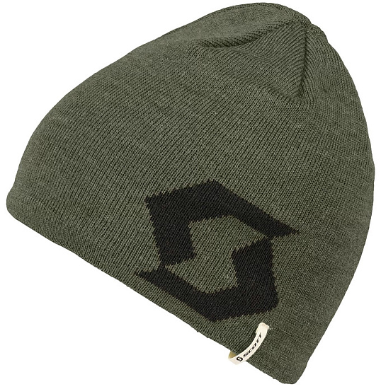 Шапка Scott Team 10 Douglas Green/Black - Фото 1 большая