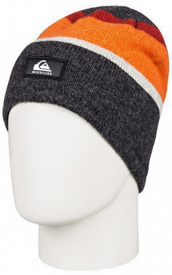 Шапка Quiksilver Snowly Black Heather - Фото 2 большая
