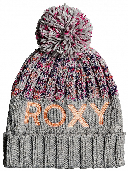 Шапка детская Roxy Alyeska Heather Grey - Фото 1 большая