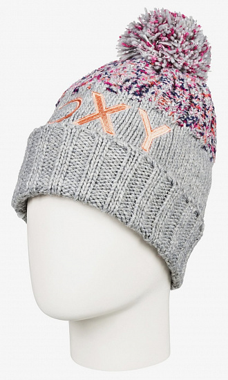 Шапка детская Roxy Alyeska Heather Grey - Фото 2 большая
