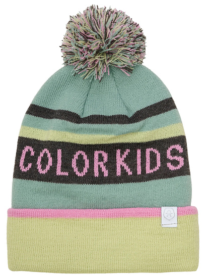 Шапка детская Color Kids 742465 Shadow Lime - Фото 1 большая