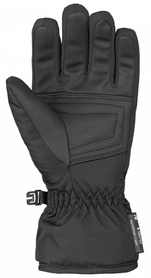Перчатки детские Reusch Bennet R-Tex XT Black/Black Melange/Fire Red - Фото 2 большая