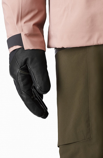 Перчатки Arcteryx Fission SV Black/Infrared - Фото 2 большая