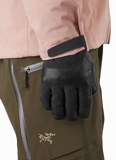 Перчатки Arcteryx Fission SV Black/Infrared - Фото 3 большая