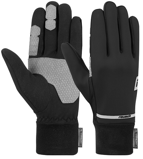 Перчатки Reusch Hike & Ride Stormbloxx Touch-Tec Black/Silver - Фото 2 большая